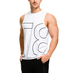 Sideline Tank // White (XS)