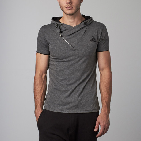 Sportra T-Shirt // Dark Grey + Black (S)