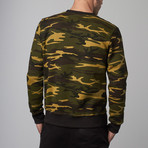 Camouflage Sweat Pullover // Green (2XL)
