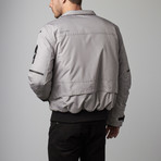 PVC Rip Stop Jacket // Light Grey (XL)