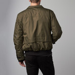 Hooded Bomber  // Military (2XL)