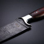 Damascus Kitchen Knife // G10