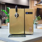 SYNEK Beer Dispenser + 2 Growler Adapters // Bronze