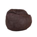 Convertible Bean Bag Chair // Cowhide // Coffee (Full)