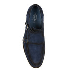 Roebling Double Monk Strap Oxford // Navy (US: 10)