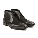 Lace Up Wing-Tip Oxford // Gunmetal (US: 7.5)