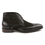 Lace Up Wing-Tip Oxford // Gunmetal (US: 10)