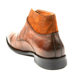 Richard Double Monk Strap Leather Boot // Brown (US: 9.5)