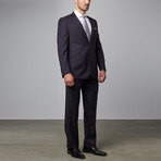 Solid Peak Lapel Suit // Navy (US: 36S)