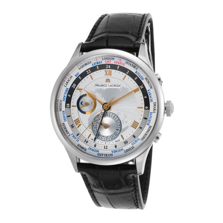 Maurice Lacroix Masterpiece GMT Automatic // MP6008-SS001-110