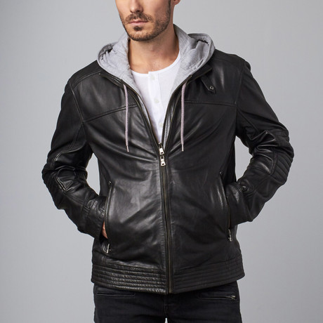 Sly & Co. // Tribeca Leather Jacket // Black (S)