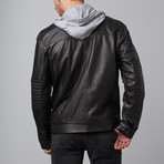 Sly & Co. // Tribeca Leather Jacket // Black (M)