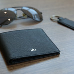 Bifold // 8 Slots // Milano (Black)