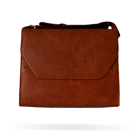 Imperial Messenger Bag // Coffee