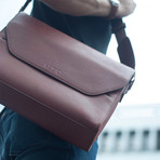 Imperial Messenger Bag // Coffee