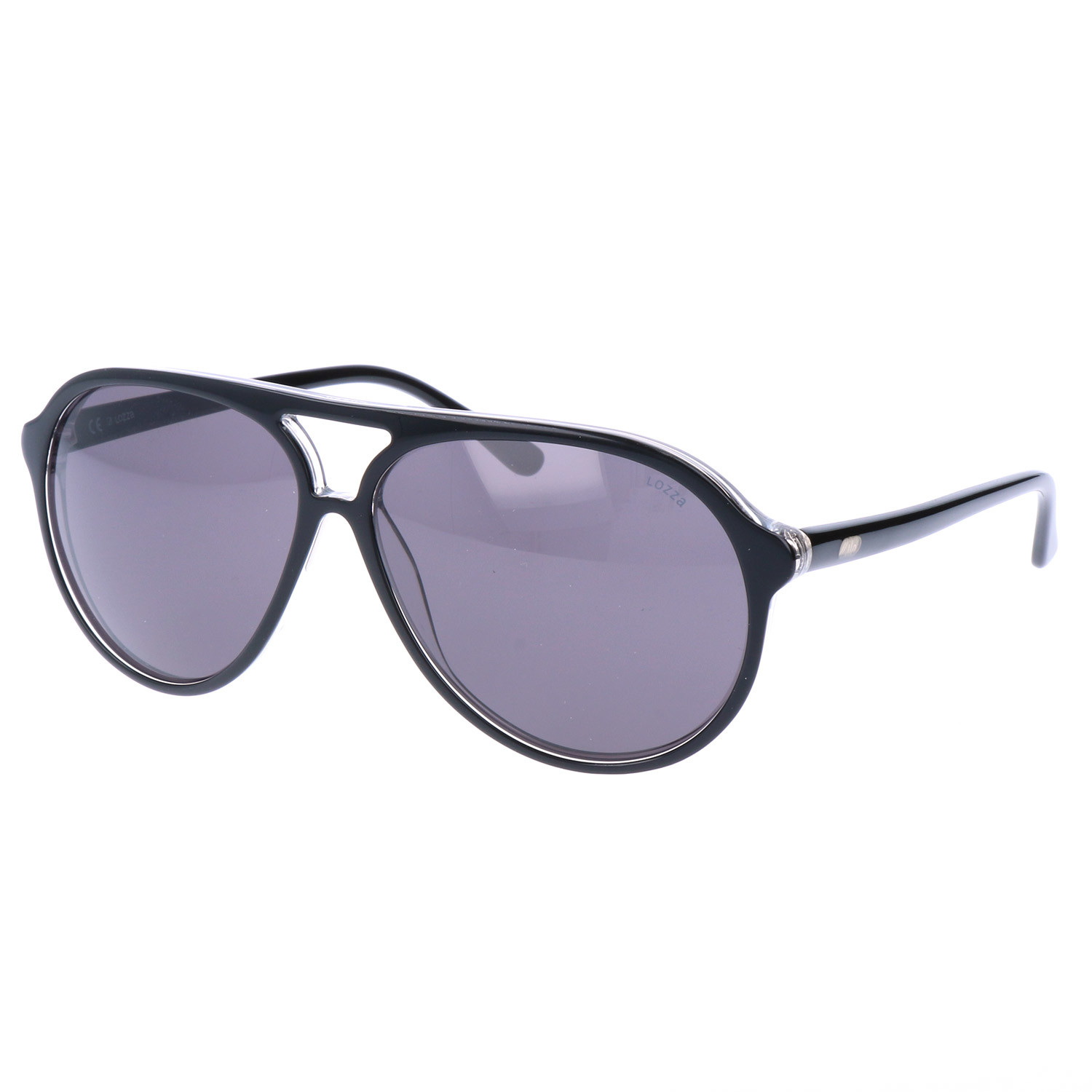 All Black Large Aviator Sunglasses | Les Baux-de-Provence