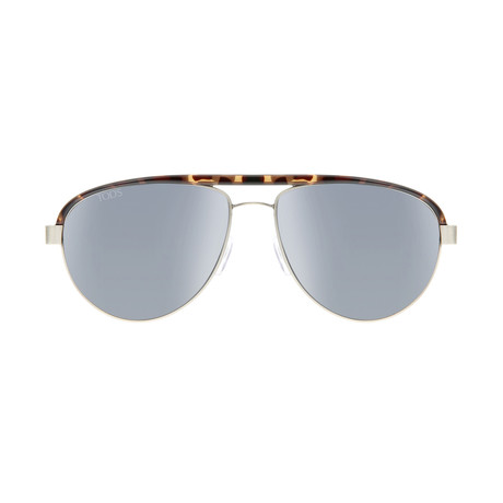 Tod's Aviator // Silver + Tortoise Accent