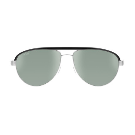 Tod's Aviator // Gray + Black