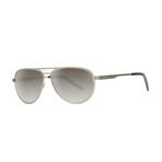 Tod's Aviator // Gray (Blue Gradient Lenses)