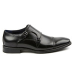 Woodmere II Double Monkstrap // Black (US: 8.5)