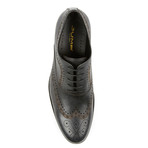 Vickers Wing Tip Brogue Oxford // Grey (US: 10)