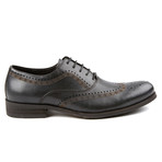 Vickers Wing Tip Brogue Oxford // Grey (US: 10)