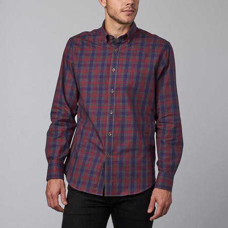 Portsmouth Button-Up // Red (XS)