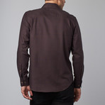 Andover Button-Up // Brown (XS)