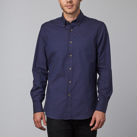 Exeter Button-Up // Blue (XS)