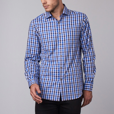 Marlow Button-Up // Blue (XS)