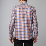 James Tattersall // Marlow Button-Up // Orange (2XL)