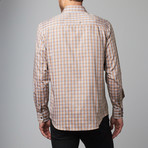 James Tattersall // Padstow Button-Up // Orange (XL)