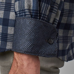 Tremont Button-Up // Navy (S)