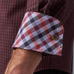 Exeter Button-Up // Red (M)