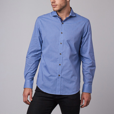 Brixham Button-Up // Blue (XS)