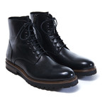 Plain Derby Boot // Black (Euro: 45)