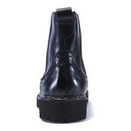 British Passport Shoes // Wing Cap Chelsea Boot // Black (Euro: 40)