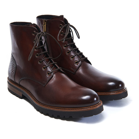 Plain Derby Boot // Brown (Euro: 40)