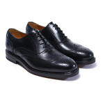 Wing Cap Goodyear Oxford // Black (Euro: 41)