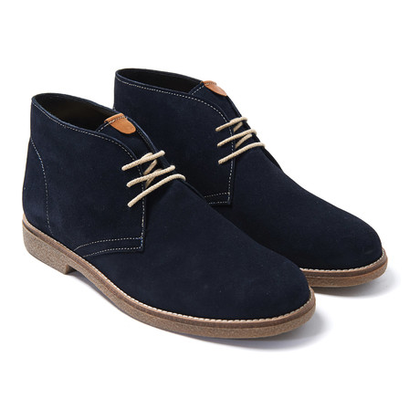 Plain Chukka Boot // Navy (Euro: 40)