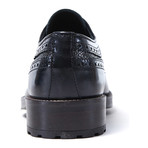 British Passport Shoes // Wing Cap Derby // Black (Euro: 42)