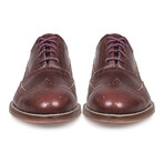 JSHOES // Charlie Wingtip Oxford // Raisin (US: 10)