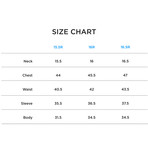 Purple Stitch // Thompson Button-Up Shirt // Light Blue + White Checks (US: 16R)