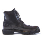 Wing Cap Derby Ankle Boot // Dark Brown (Euro: 40)