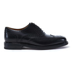 Wing Cap Goodyear Oxford // Black (Euro: 41)