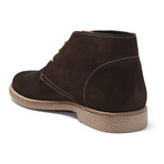 Plain Suede Chukka Boot // Dark Brown (Euro: 40)