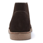 Plain Suede Chukka Boot // Dark Brown (Euro: 40)