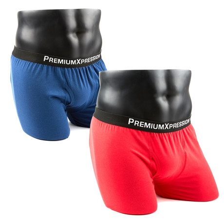 PX Clothing // Trunk Underwear // Navy + True Red // Pack of 2 (S)