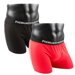 PX Clothing // Trunk Underwear // Black + True Red // Pack of 2 (S)