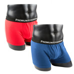 PX Clothing // Boxer Brief Underwear // Navy + True Red // Pack of 2 (M)